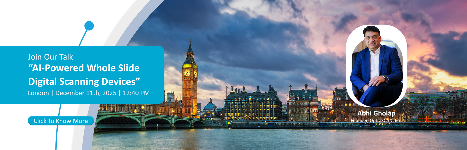 OptraSCAN at DPAC, London