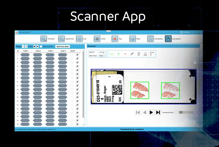 Pathology Slide Scanner App